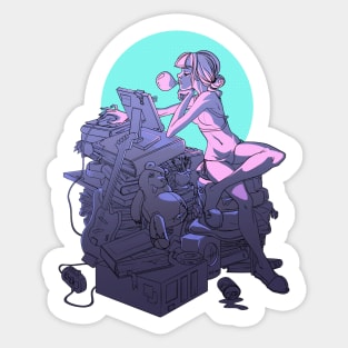 A Total Mess Sticker